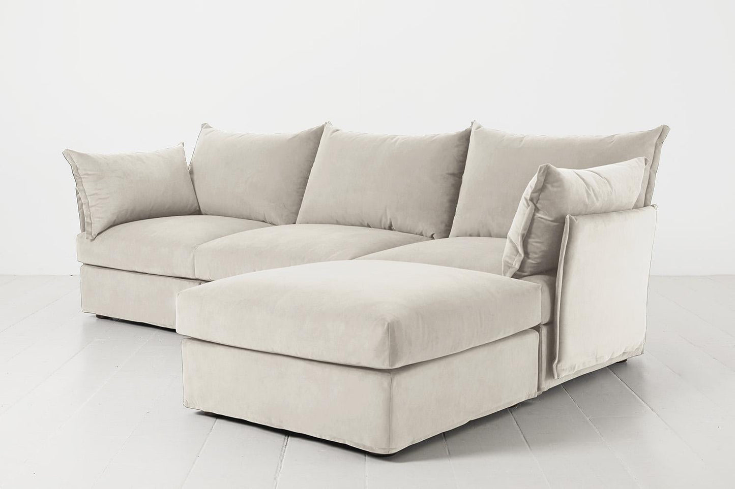 Dreisitzer-Ecksofa Model 06 mit Ecke rechts