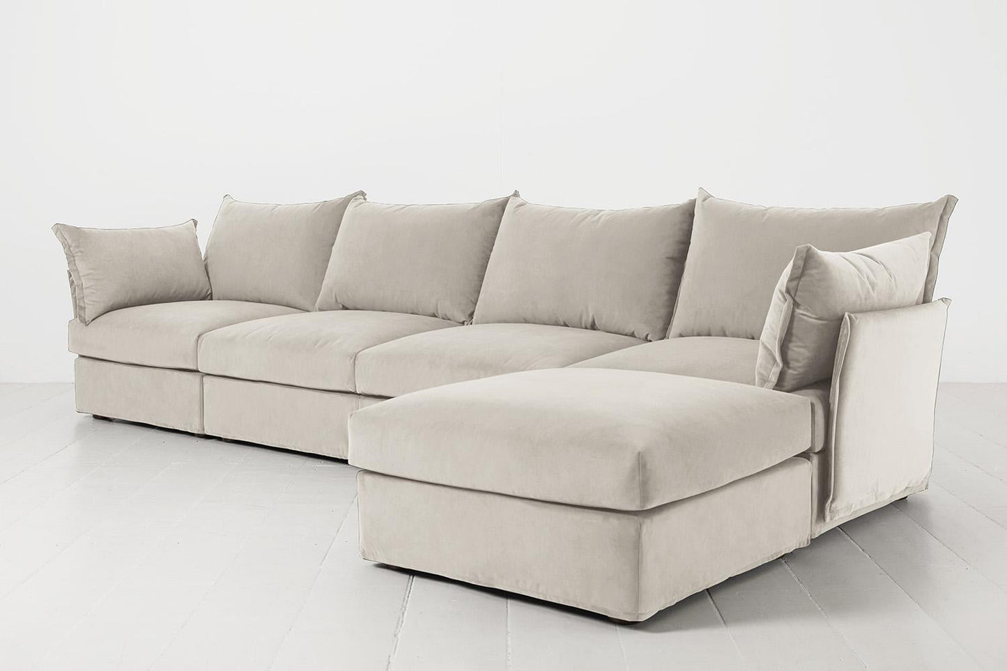 Rechte Ecke für Viersitzer-Sofa Model 06