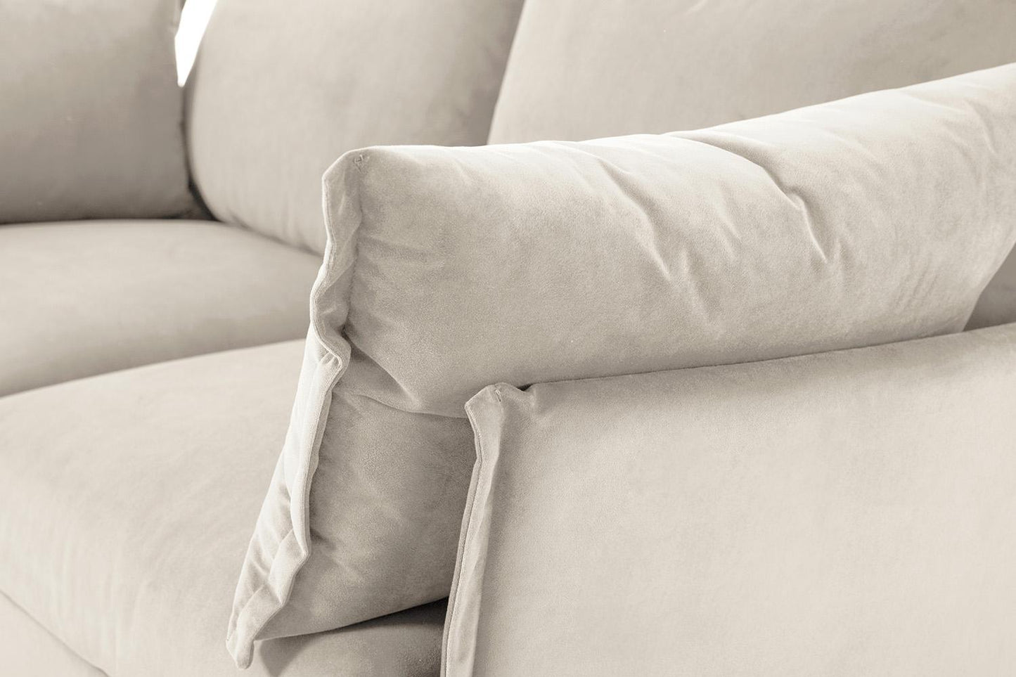 Zweisitzer-Ecksofa Model 06 mit Ecke rechts