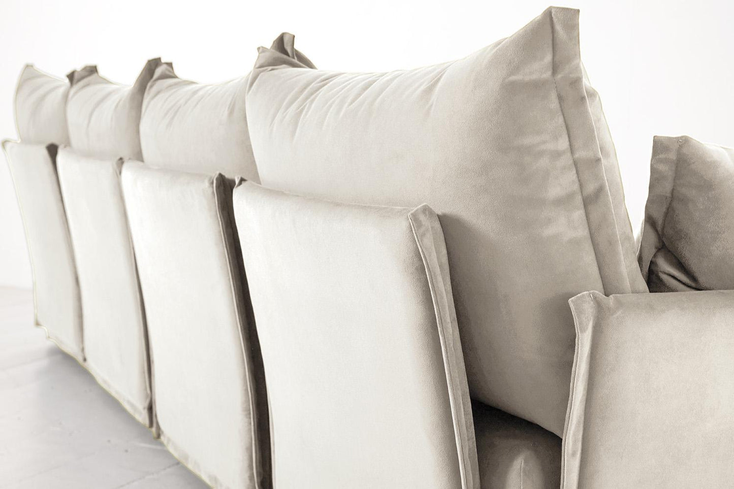 Rechte Ecke für Viersitzer-Sofa Model 06