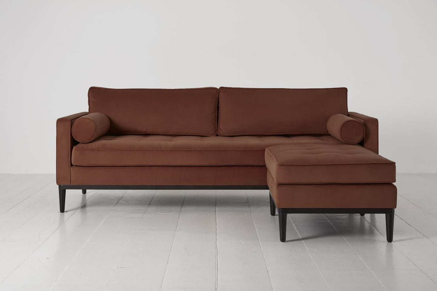 Dreisitzer-Ecksofa Model 02 mit Ecke rechts