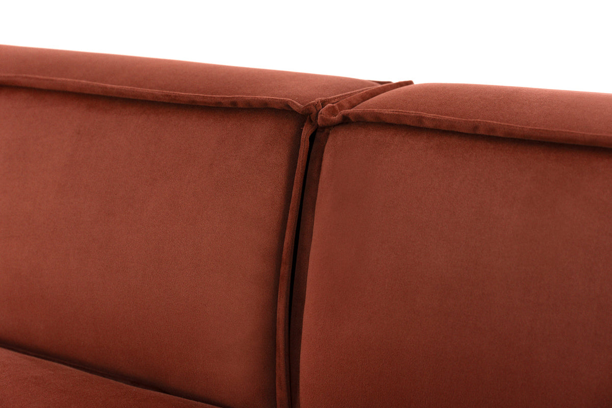 Zweisitzer-Sofa Model 03 mit Chaiselongue links