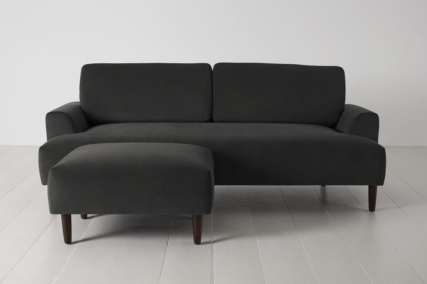 Dreisitzer-Sofa Model 05 mit Chaiselongue links