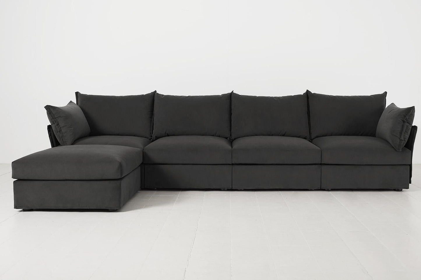Viersitzer-Sofa Model 06 mit Ecke links