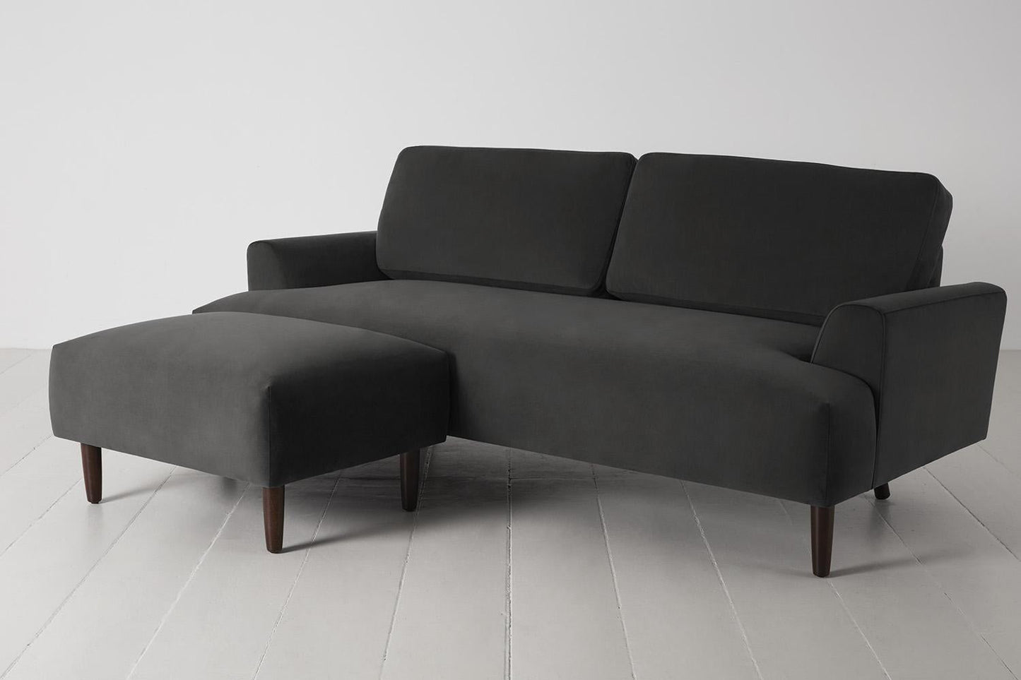 Dreisitzer-Sofa Model 05 mit Chaiselongue links