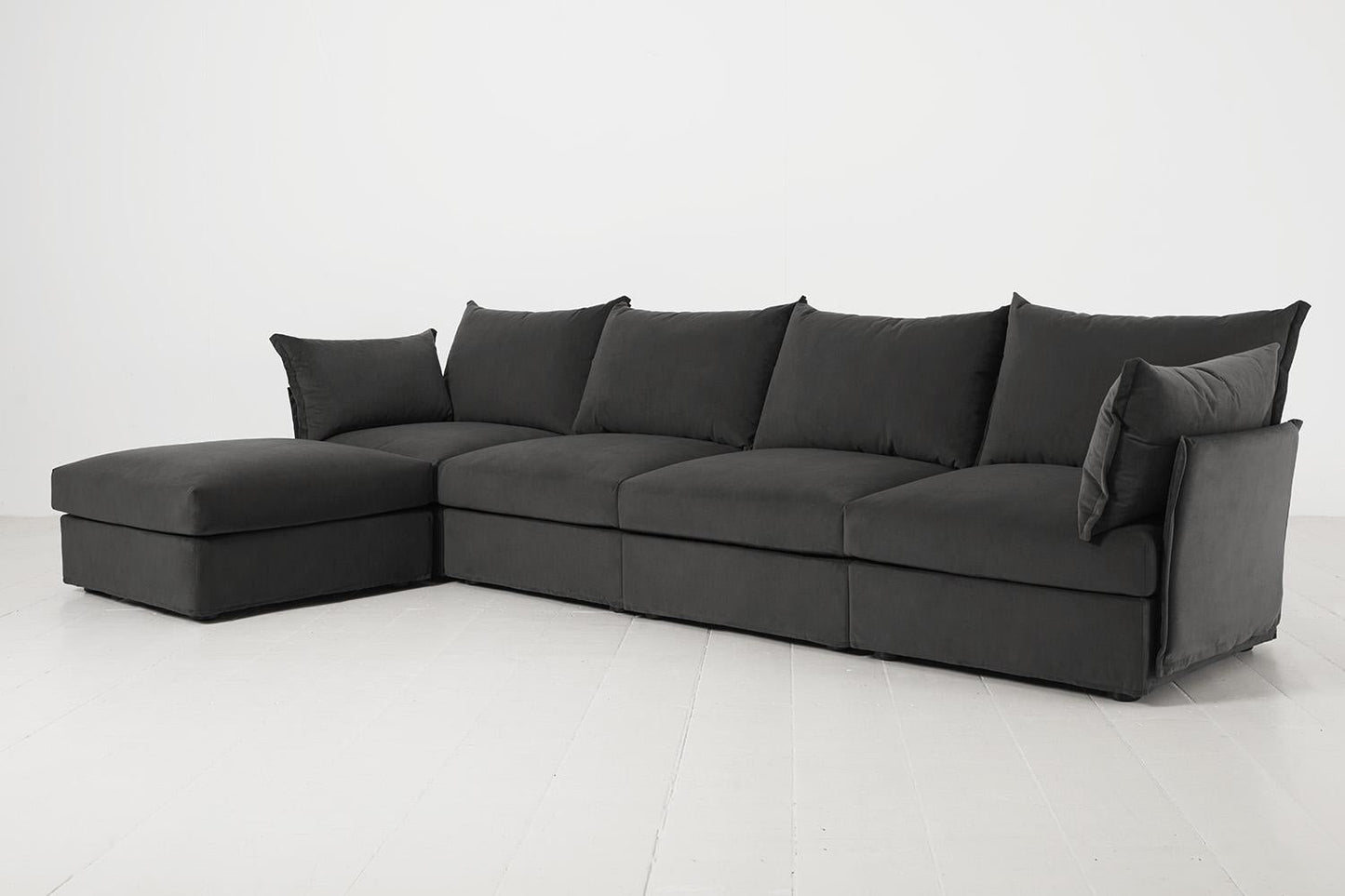 Viersitzer-Sofa Model 06 mit Ecke links