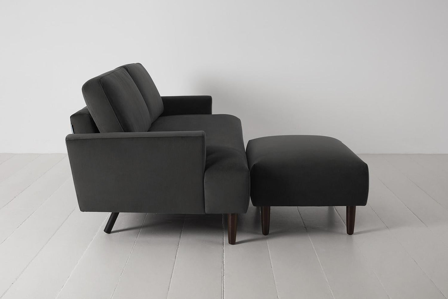 Dreisitzer-Sofa Model 05 mit Chaiselongue links
