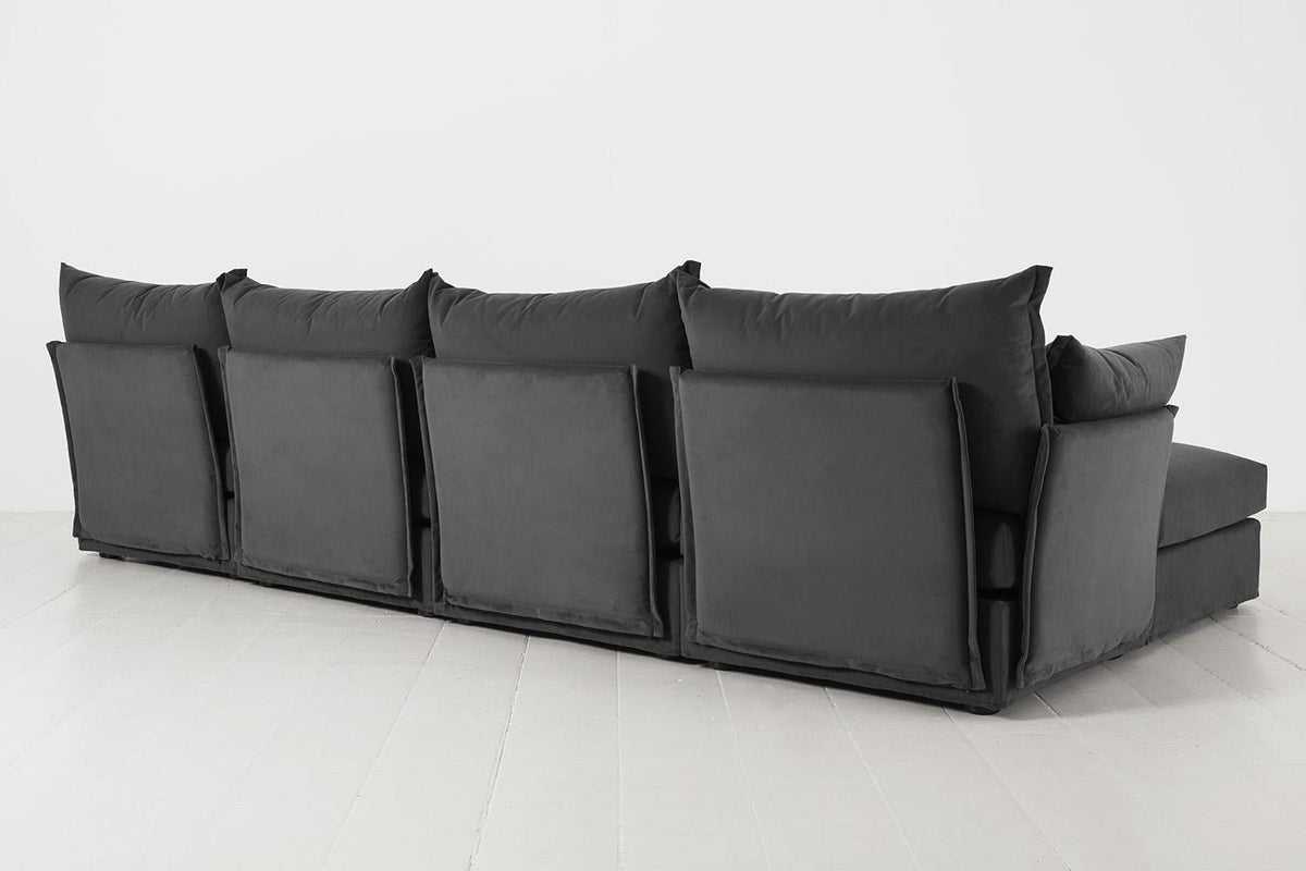 Viersitzer-Sofa Model 06 mit Ecke links