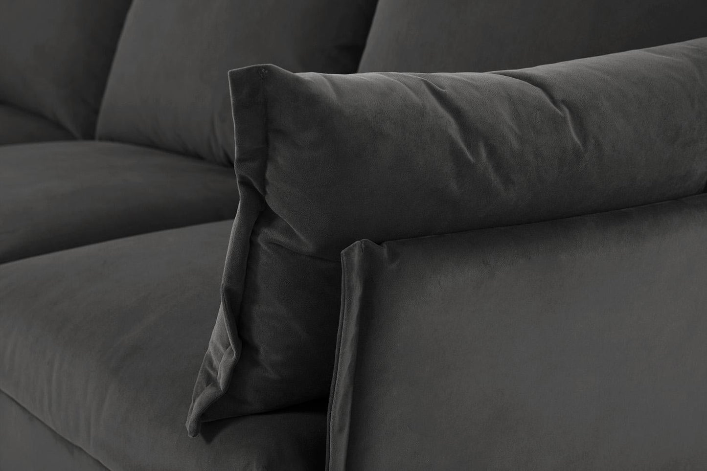Viersitzer-Sofa Model 06 mit Ecke links