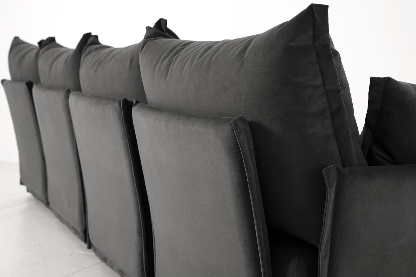 Viersitzer-Sofa Model 06 mit Ecke links