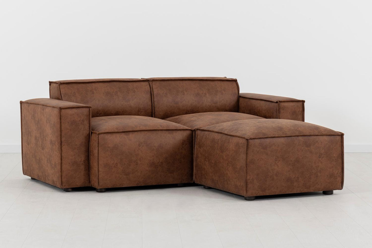 Zweisitzer-Sofa Model 03 mit Chaiselongue rechts
