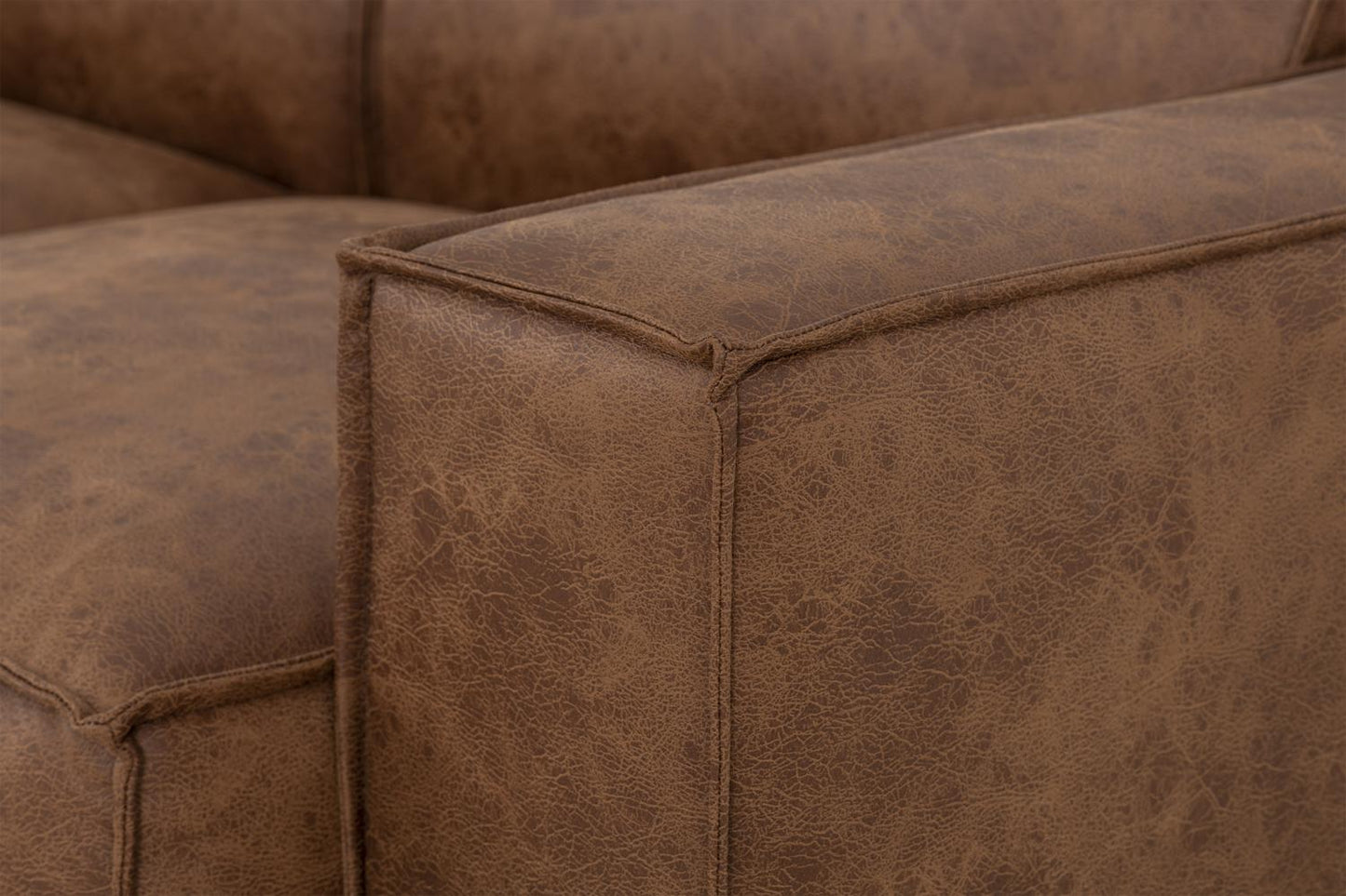 Zweisitzer-Sofa Model 03 mit Chaiselongue rechts