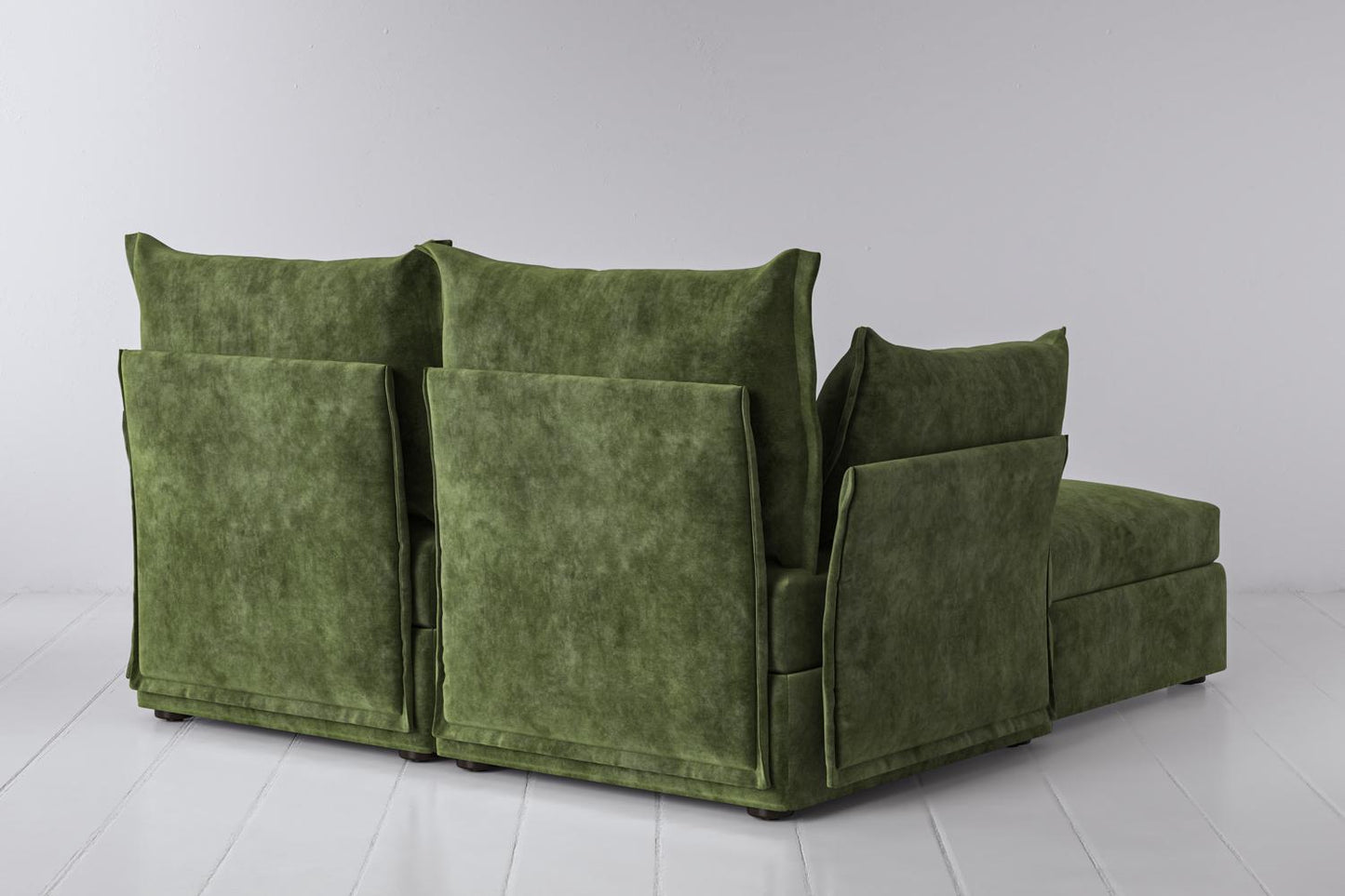 Zweisitzer-Sofa Model 06 mit Ecke links