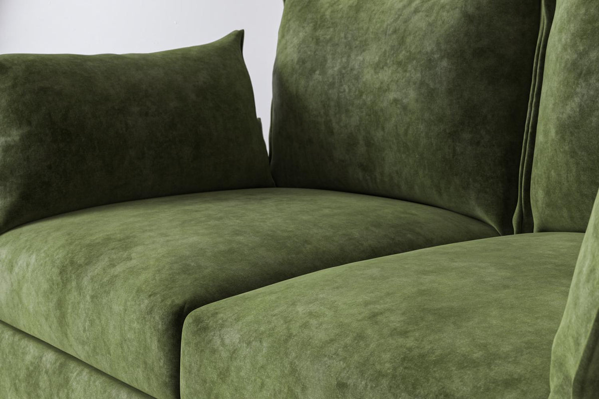 Zweisitzer-Sofa Model 06 mit Ecke links