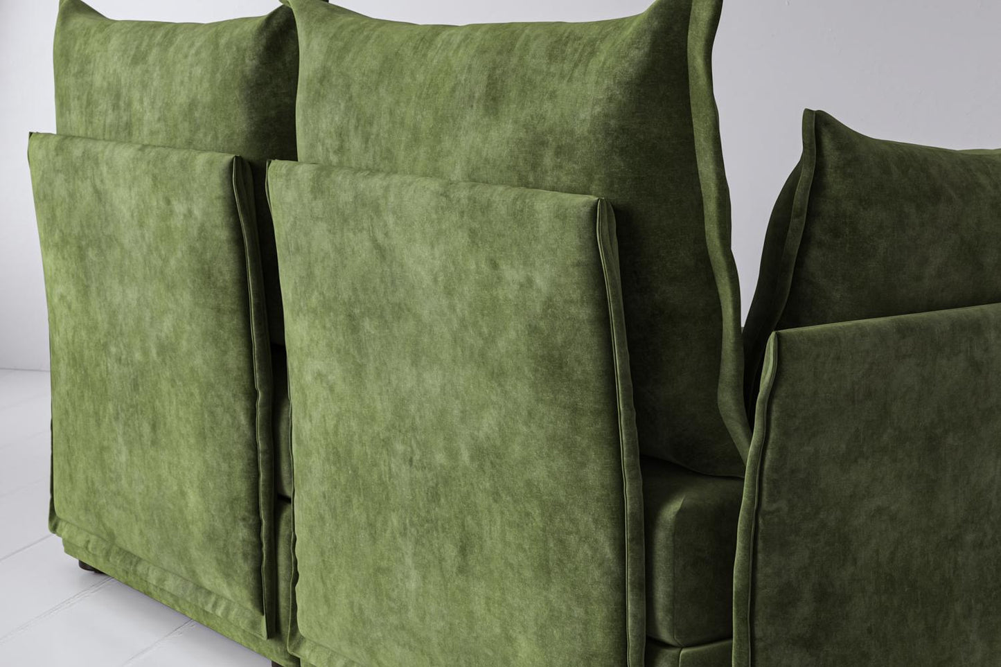 Zweisitzer-Sofa Model 06 mit Ecke links