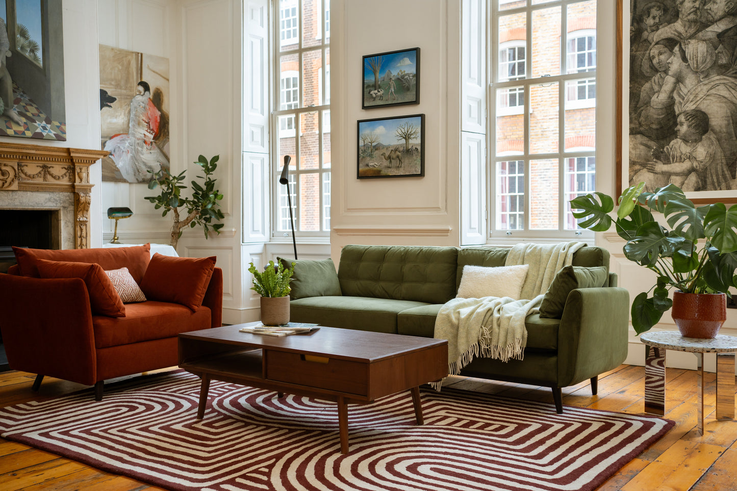 Model 10 3-Seater Sofa