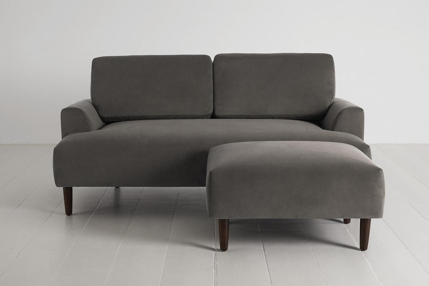Zweisitzer-Sofa Model 05 mit Chaiselongue rechts