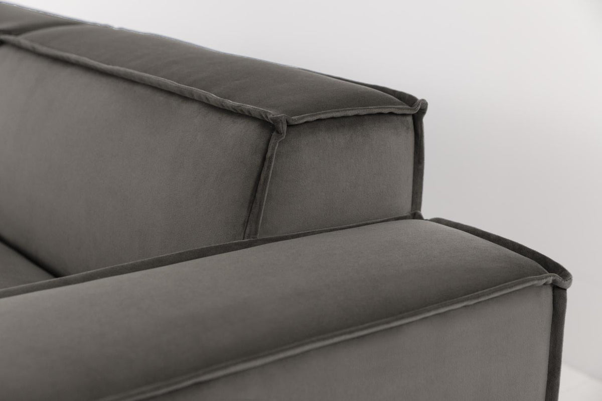 Ecksofa Model 03 mit Polsterhocker