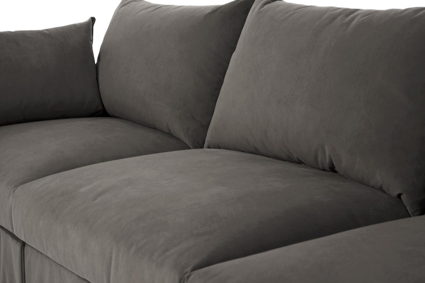 Dreisitzer-Sofa Model 06 mit Ecke links