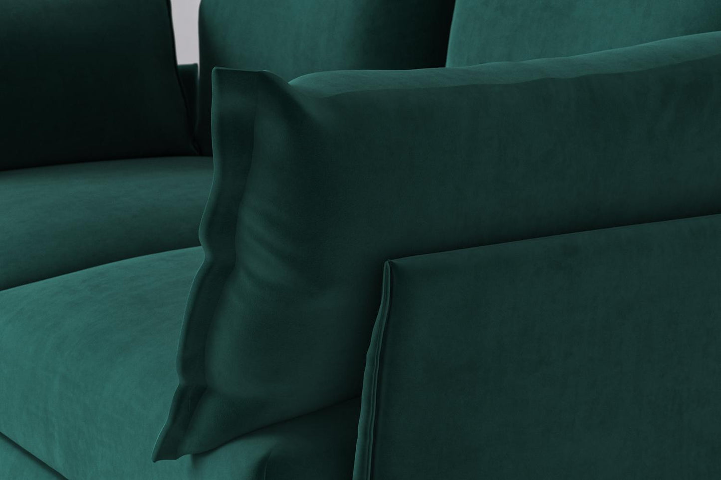 Zweisitzer-Sofa Model 06 mit Ecke links