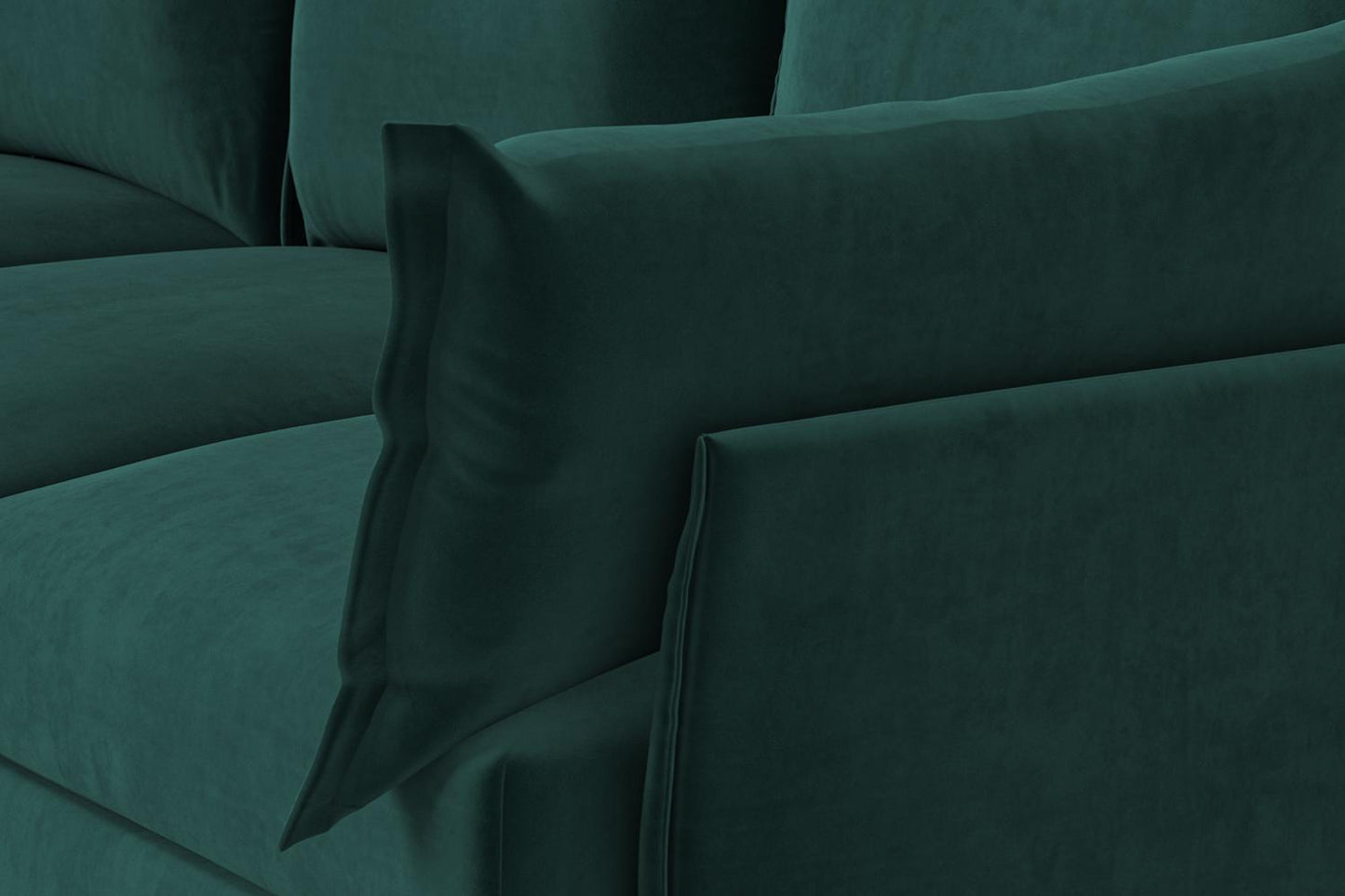 Rechte Ecke für Viersitzer-Sofa Model 06