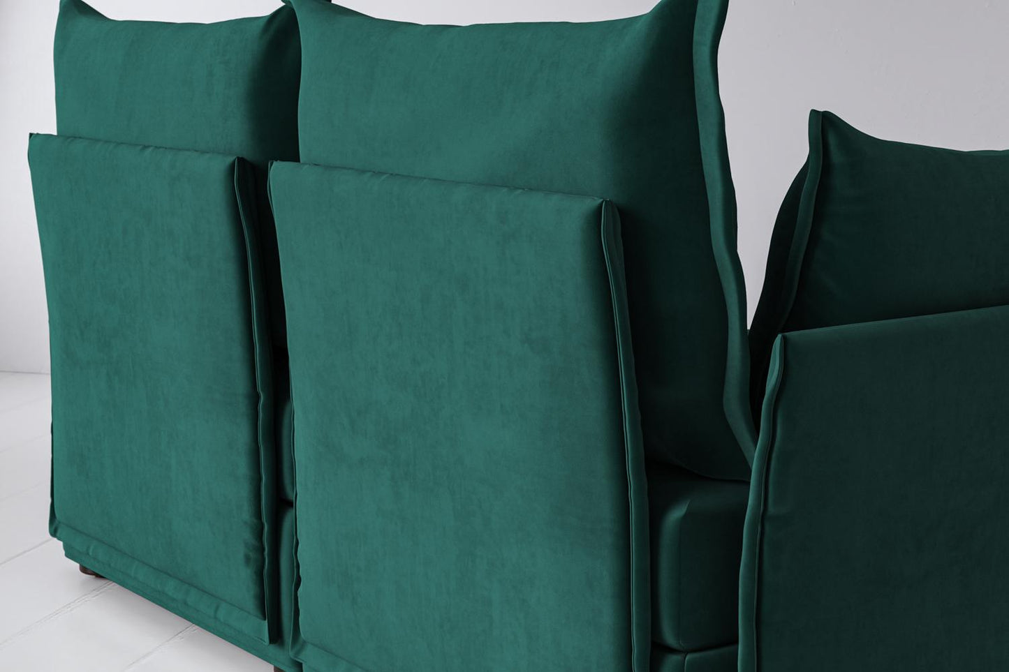 Zweisitzer-Ecksofa Model 06 mit Ecke rechts