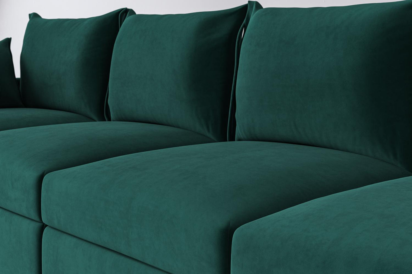 Rechte Ecke für Viersitzer-Sofa Model 06