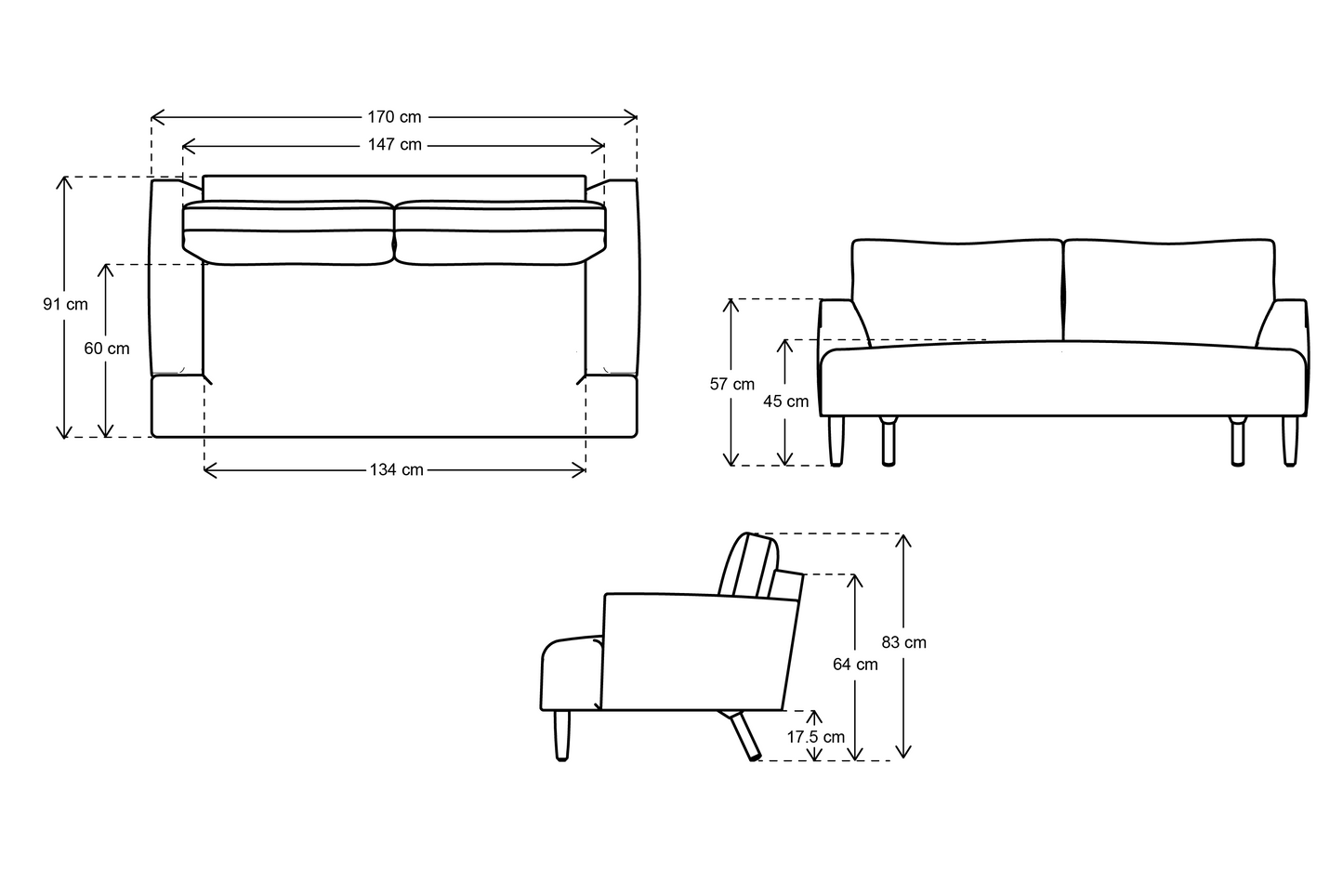 Model 05 2-Seater Sofa
