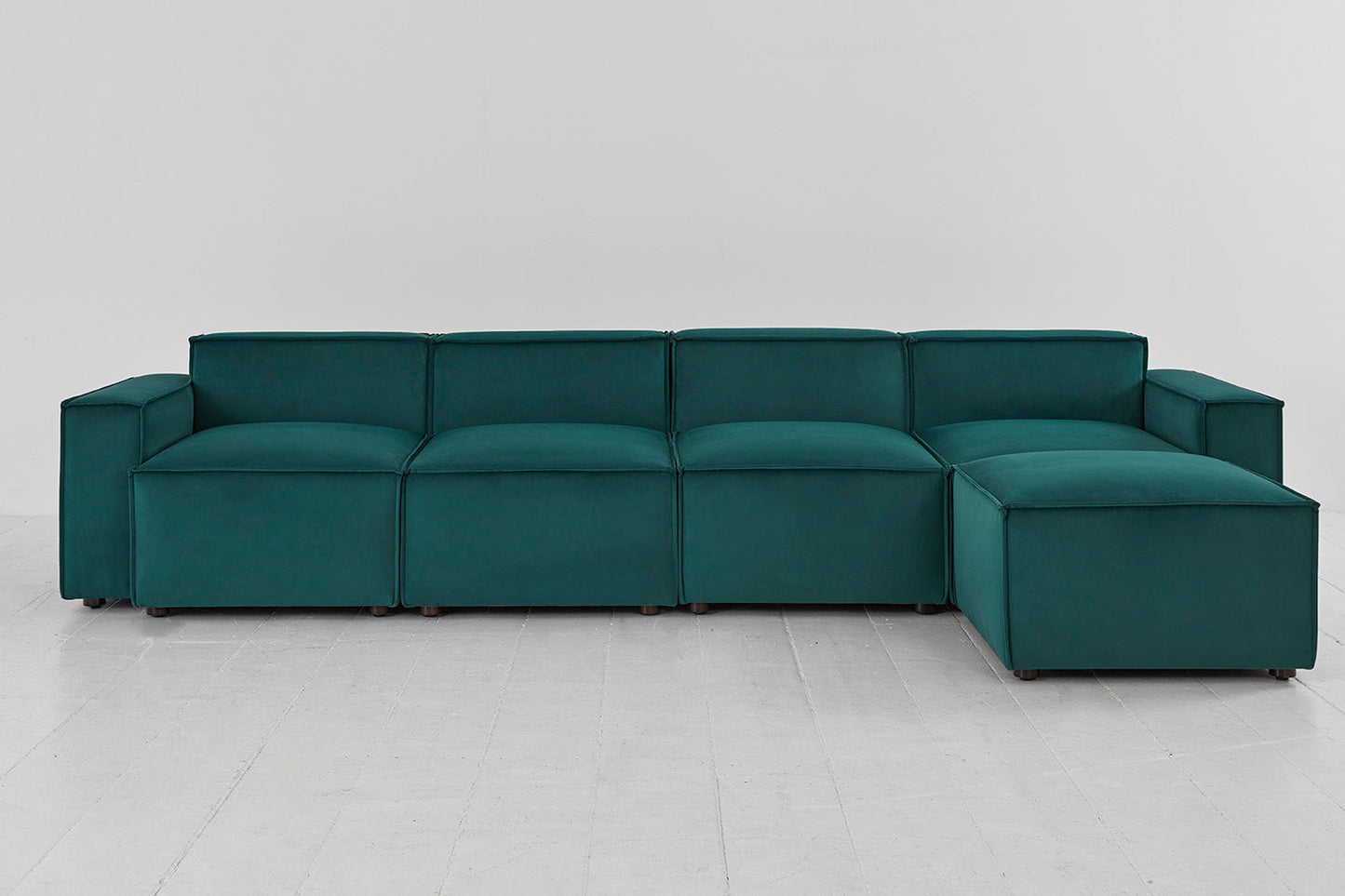 Viersitzer-Sofa Model 03 mit Chaiselongue rechts