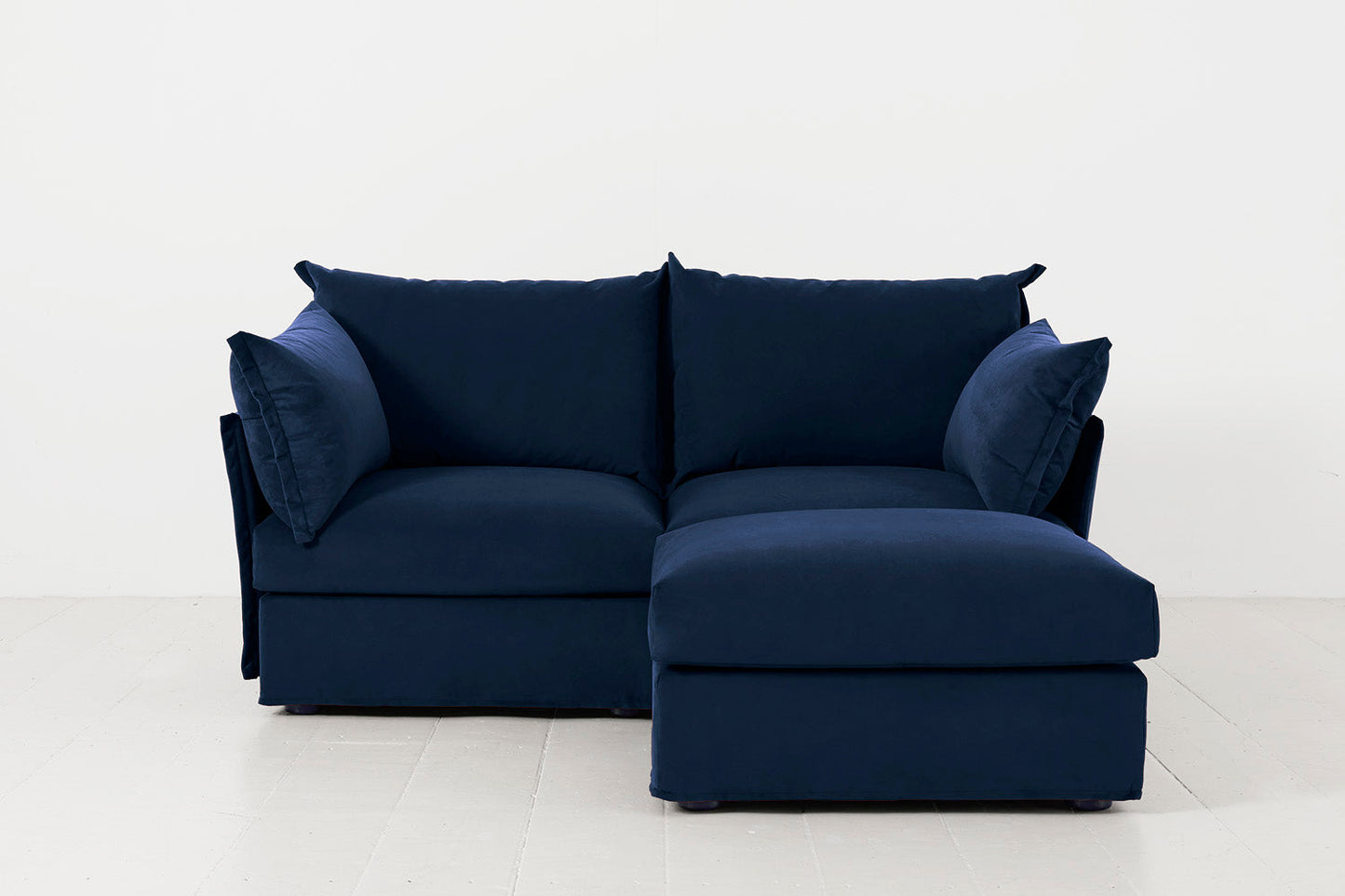 Zweisitzer-Ecksofa Model 06 mit Ecke rechts