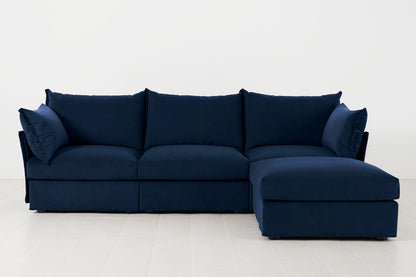 Dreisitzer-Ecksofa Model 06 mit Ecke rechts