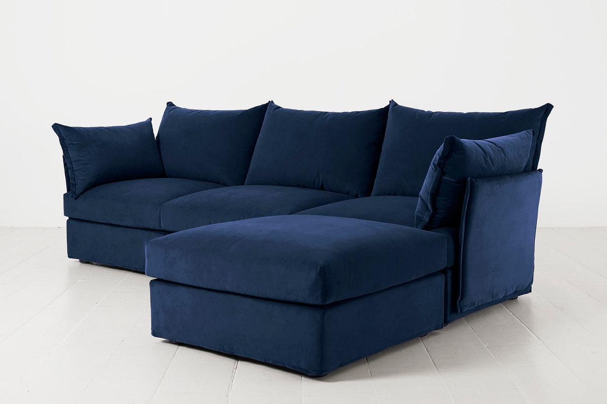 Dreisitzer-Ecksofa Model 06 mit Ecke rechts