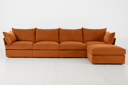 Rechte Ecke für Viersitzer-Sofa Model 06