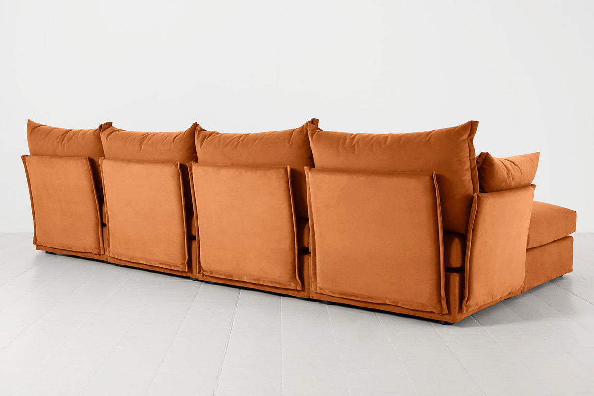 Viersitzer-Sofa Model 06 mit Ecke links