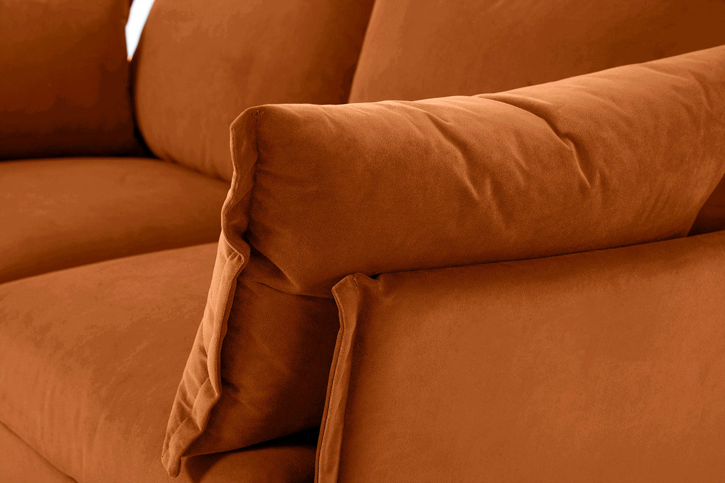Zweisitzer-Ecksofa Model 06 mit Ecke rechts