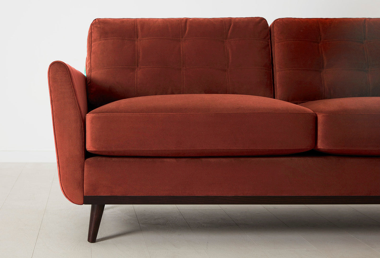 Dreisitzer-Sofa Model 10 mit Ecke links