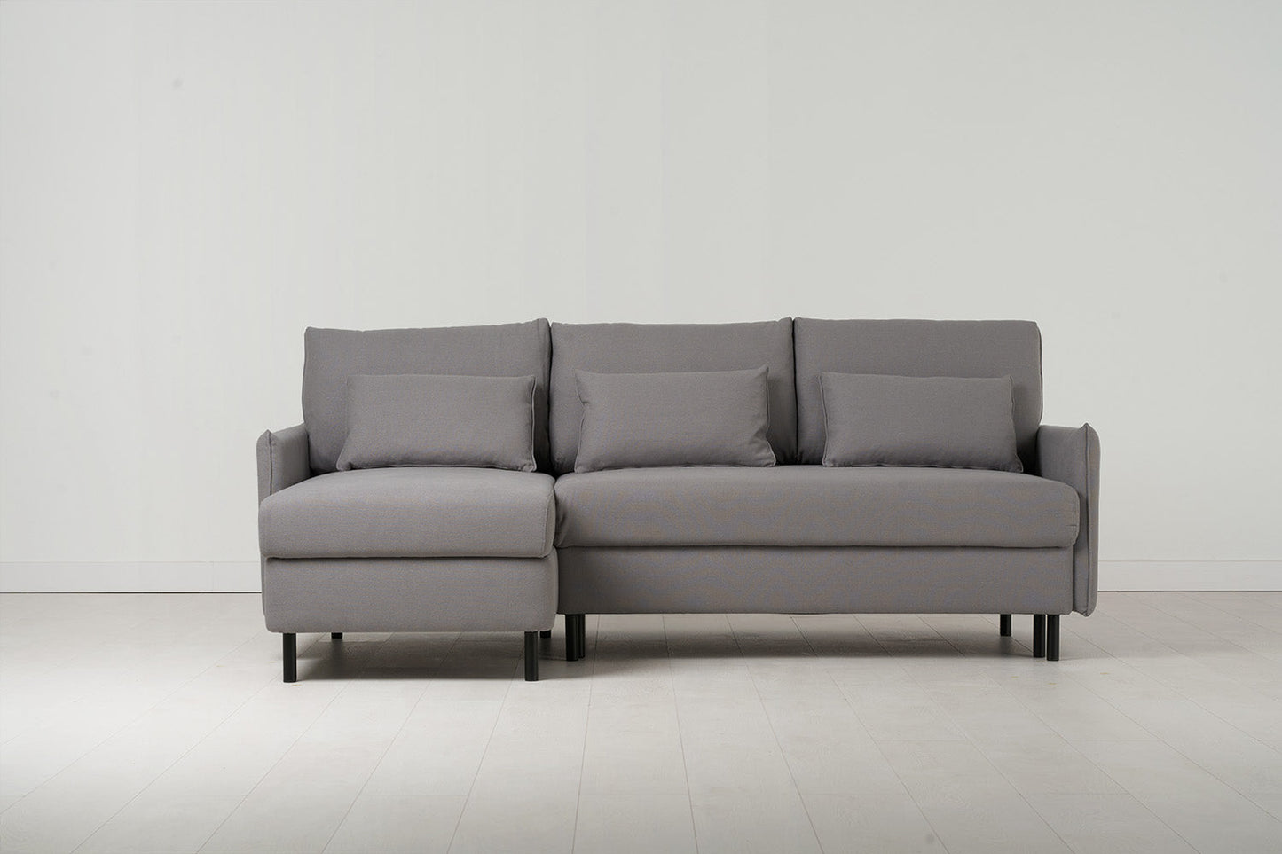Dreisitzer-Sofa Model 12 mit Chaiselongue links