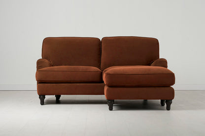 Model 15 Zweisitzer-Sofa mit Chaise Longue rechts