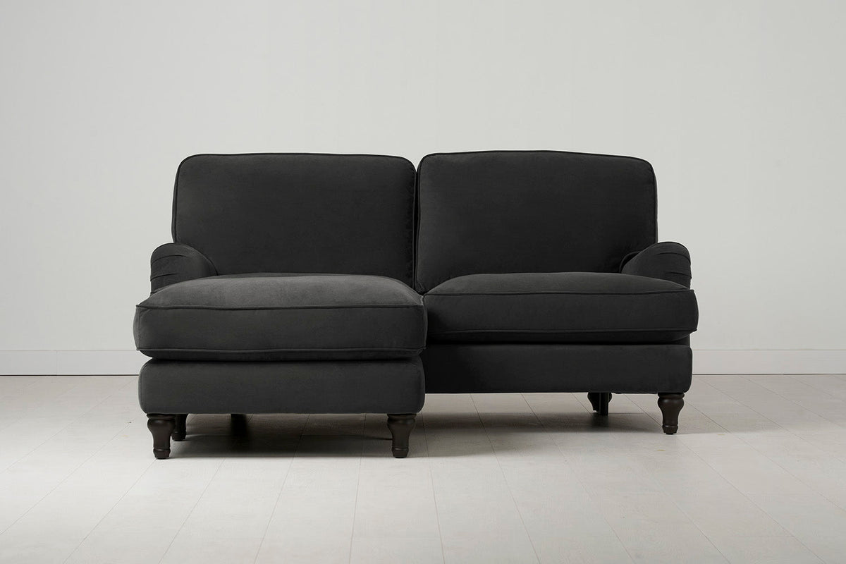 Model 15 Zweisitzer-Sofa mit Chaise Longue links