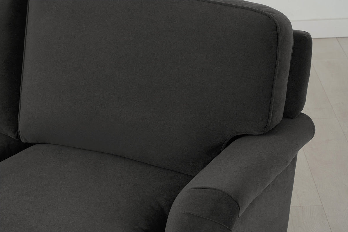 Model 15 Zweisitzer-Sofa mit Chaise Longue rechts