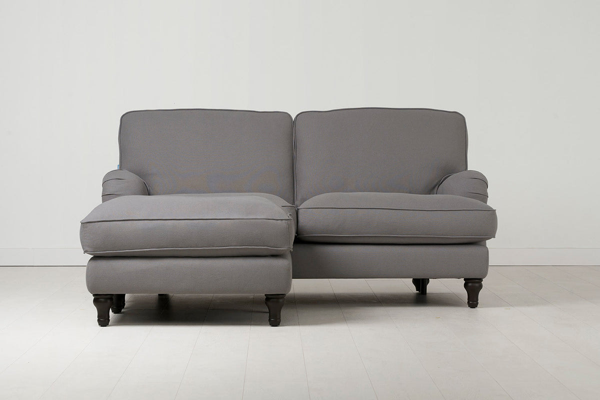 Model 15 Zweisitzer-Sofa mit Chaise Longue links