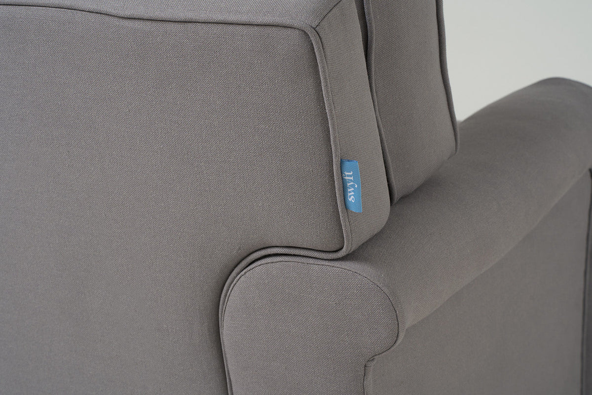 Model 15 Zweisitzer-Sofa mit Chaise Longue links