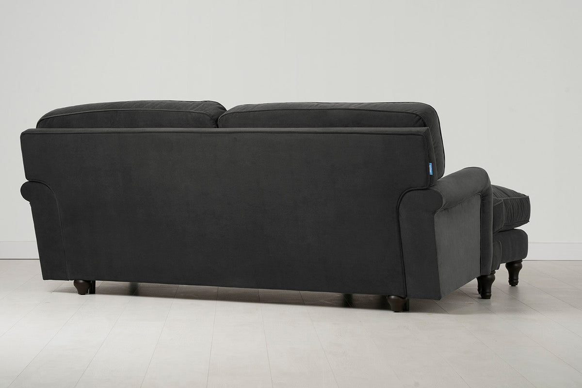 Model 15 Dreisitzer-Sofa mit Chaise Longue rechts