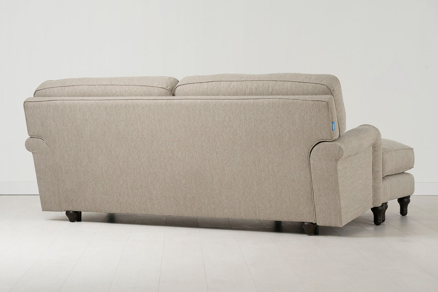 Dreisitzer-Sofa Model 12 mit Chaiselongue links