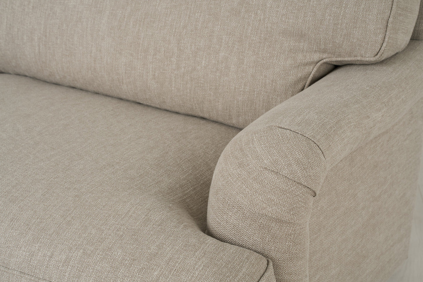 Dreisitzer-Sofa Model 12 mit Chaiselongue links