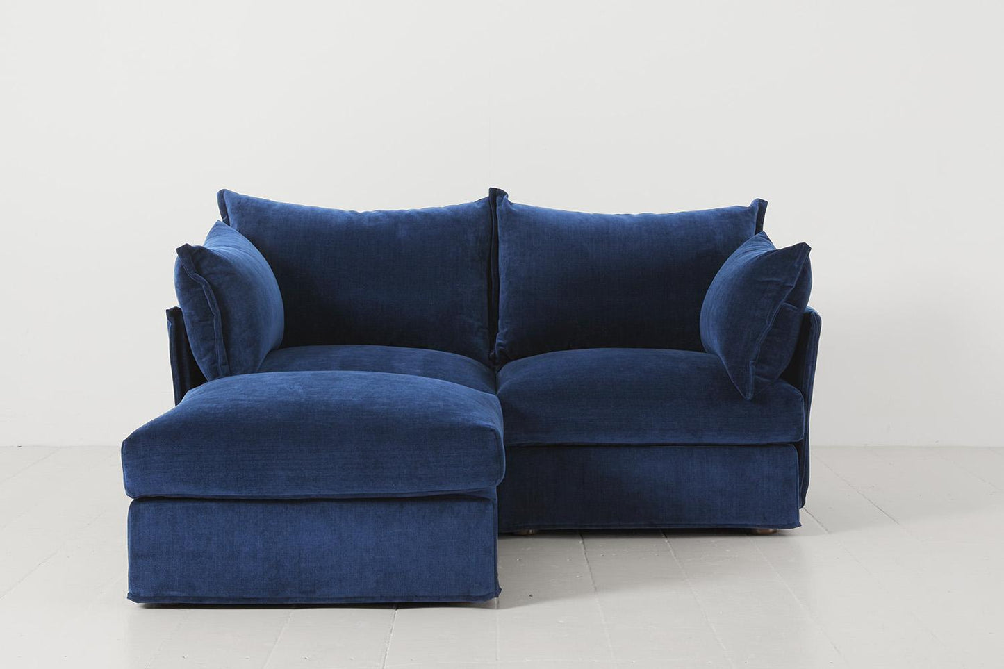 Zweisitzer-Sofa Model 06 mit Ecke links