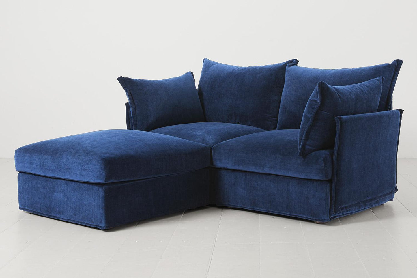 Zweisitzer-Sofa Model 06 mit Ecke links