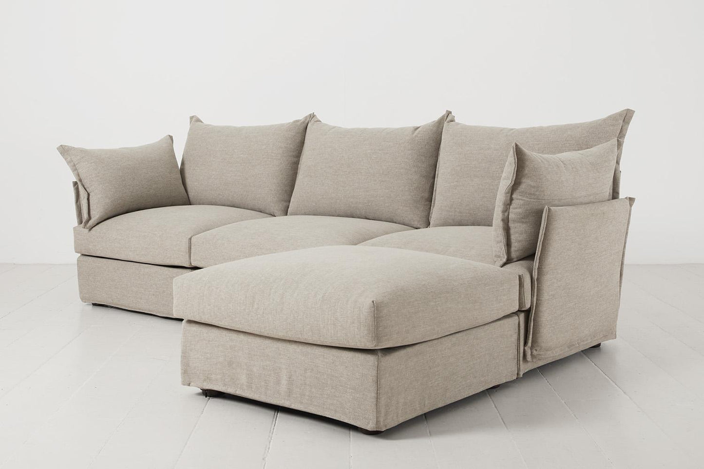 Dreisitzer-Ecksofa Model 06 mit Ecke rechts