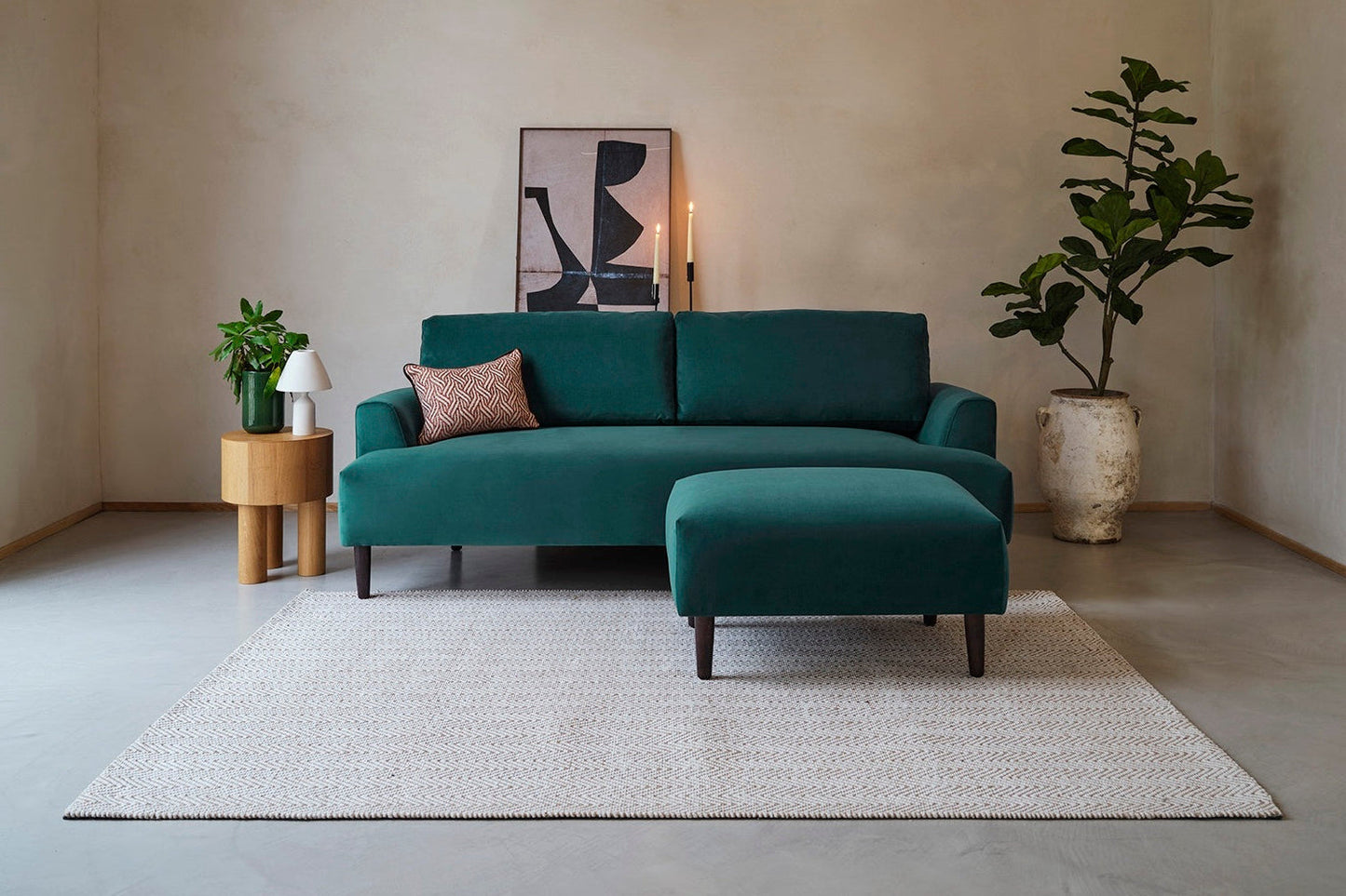 Model 05 3-Seater Right Chaise Sofa