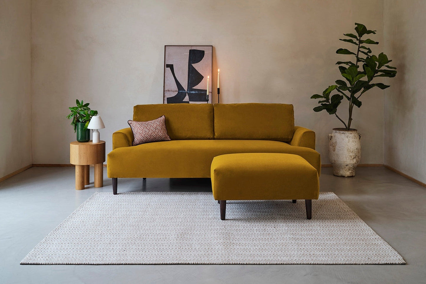 Model 05 3-Seater Right Chaise Sofa